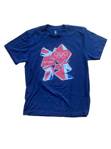 Vintage 2012 London Olympics Navy Tee Shirt