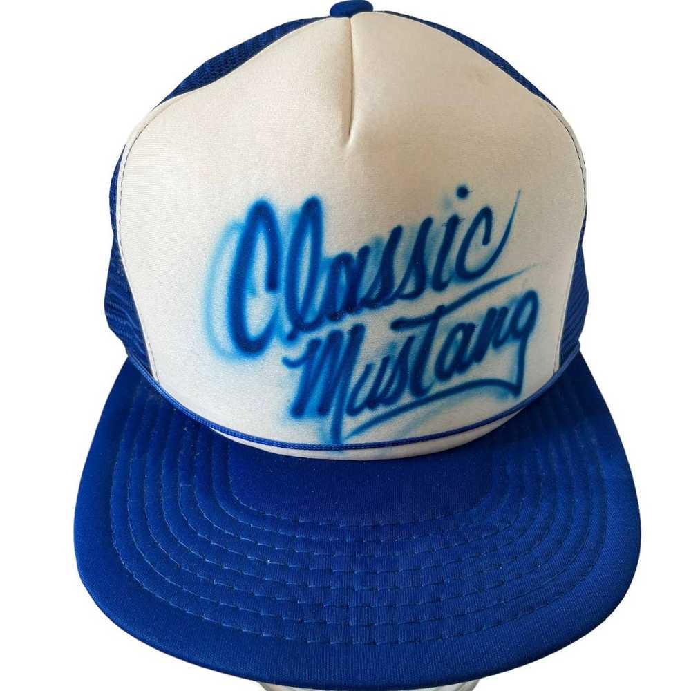 Snap Back Classic Mustang Car Western Vintage Air… - image 1