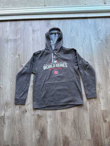 MLB × Majestic World Series Cubs Hoodie