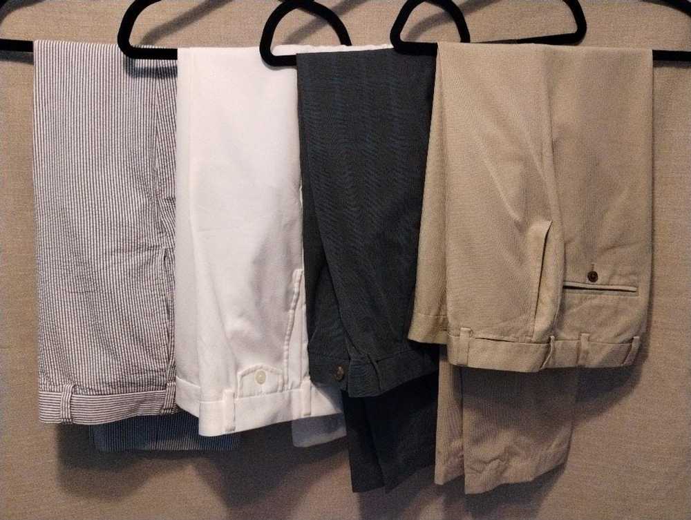 Brooks Brothers Lot of 4 pairs of Flat Front Summ… - image 1