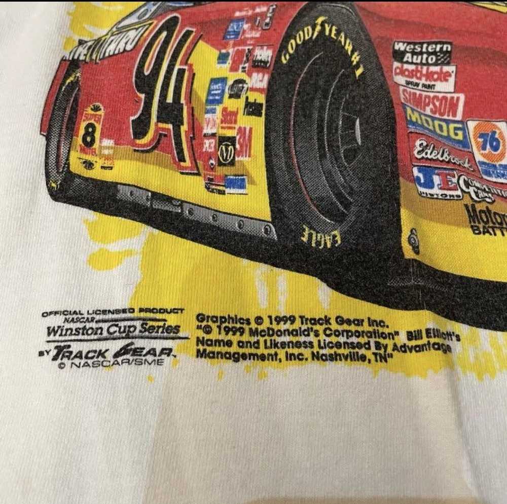 NASCAR × Tultex × Vintage Vintage 1999 Bill Ellio… - image 4