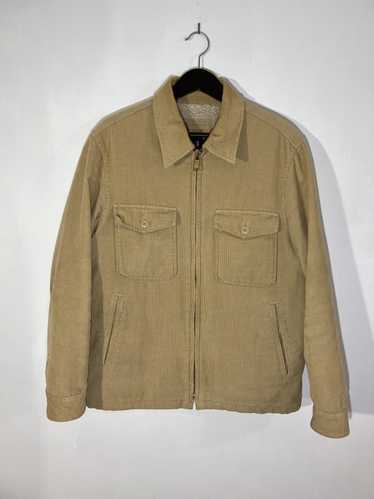 Gap × Vintage Vintage GAP Tan Corduroy Fleece Sher