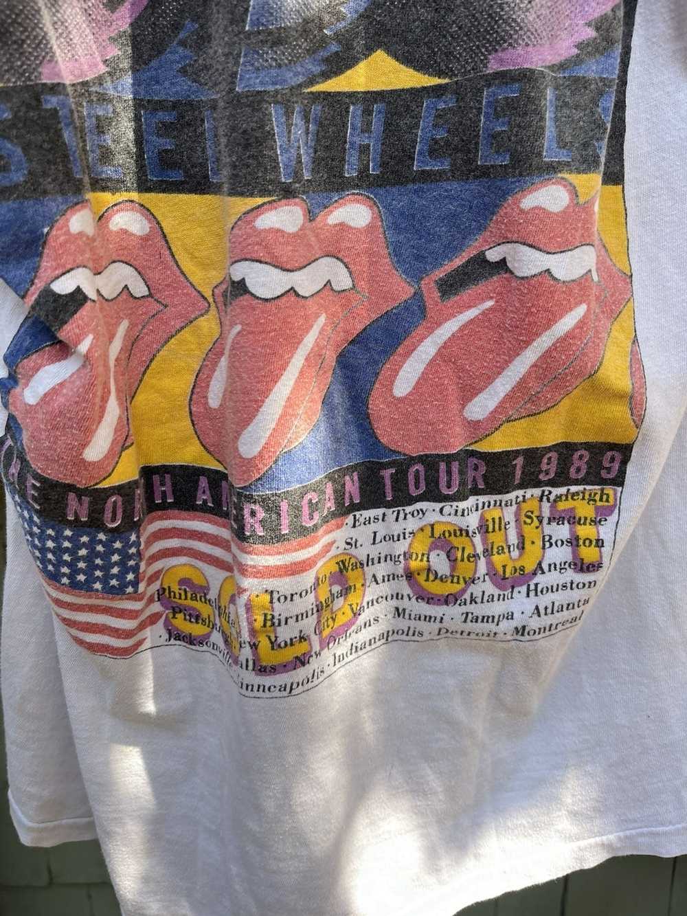 Band Tees × The Rolling Stones × Vintage Vintage … - image 9