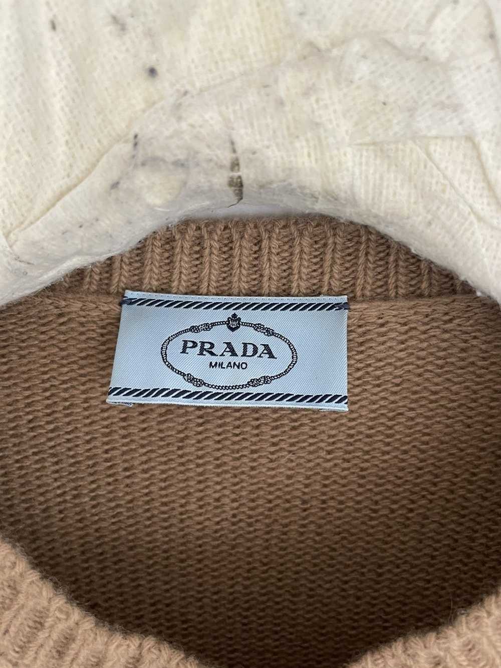 Prada Prada Oversized Cashmere & Wool Jumper - image 4