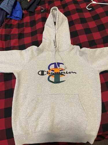 Champion × Supreme Supreme champion stacked hoodie