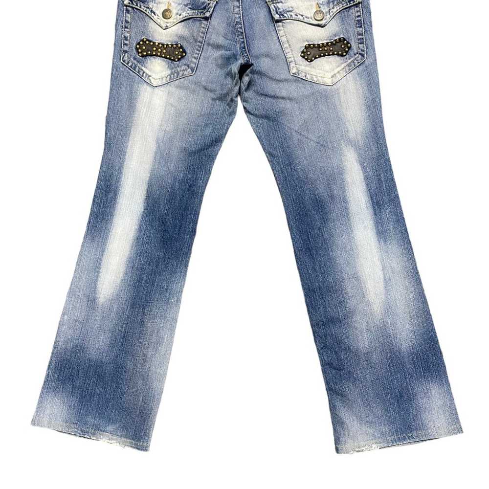 Japanese Brand × PPFM PPFM Denim Flare Jeans Stud… - image 12