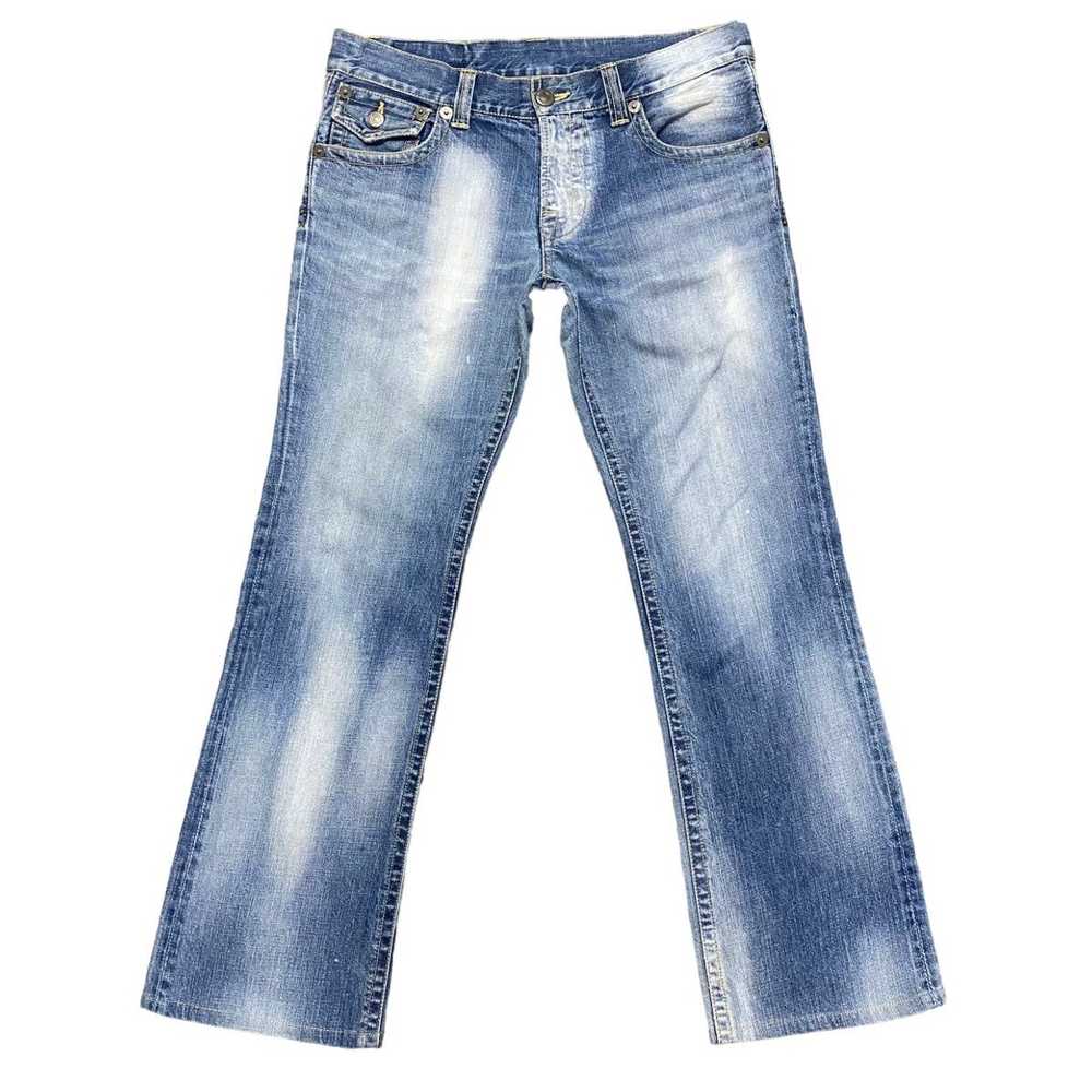 Japanese Brand × PPFM PPFM Denim Flare Jeans Stud… - image 2