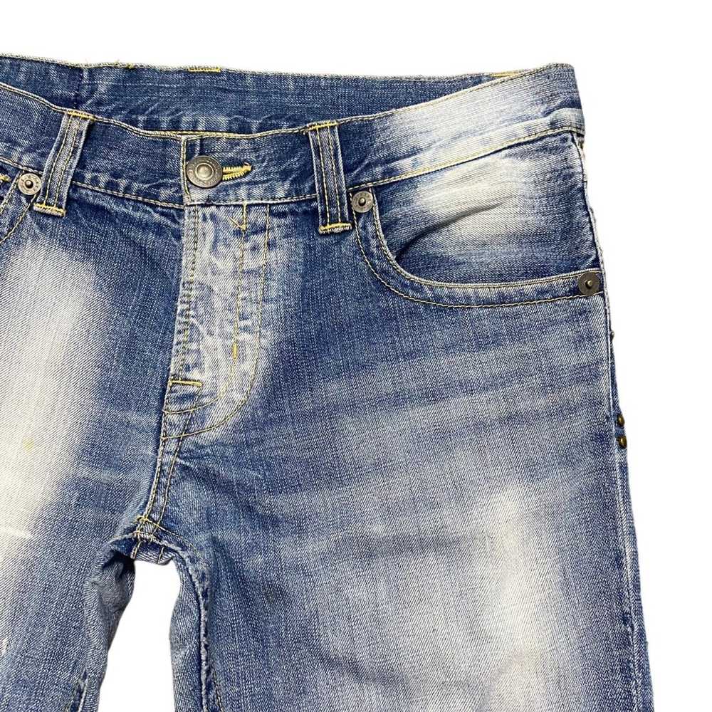 Japanese Brand × PPFM PPFM Denim Flare Jeans Stud… - image 4