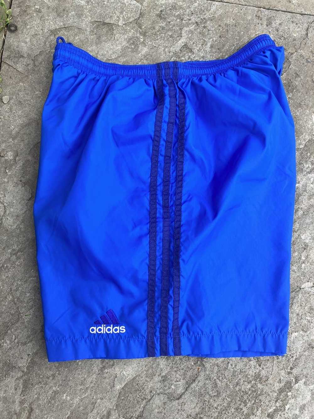 Adidas × Vintage Vintage 90s Adidas Nylon Shorts - image 5