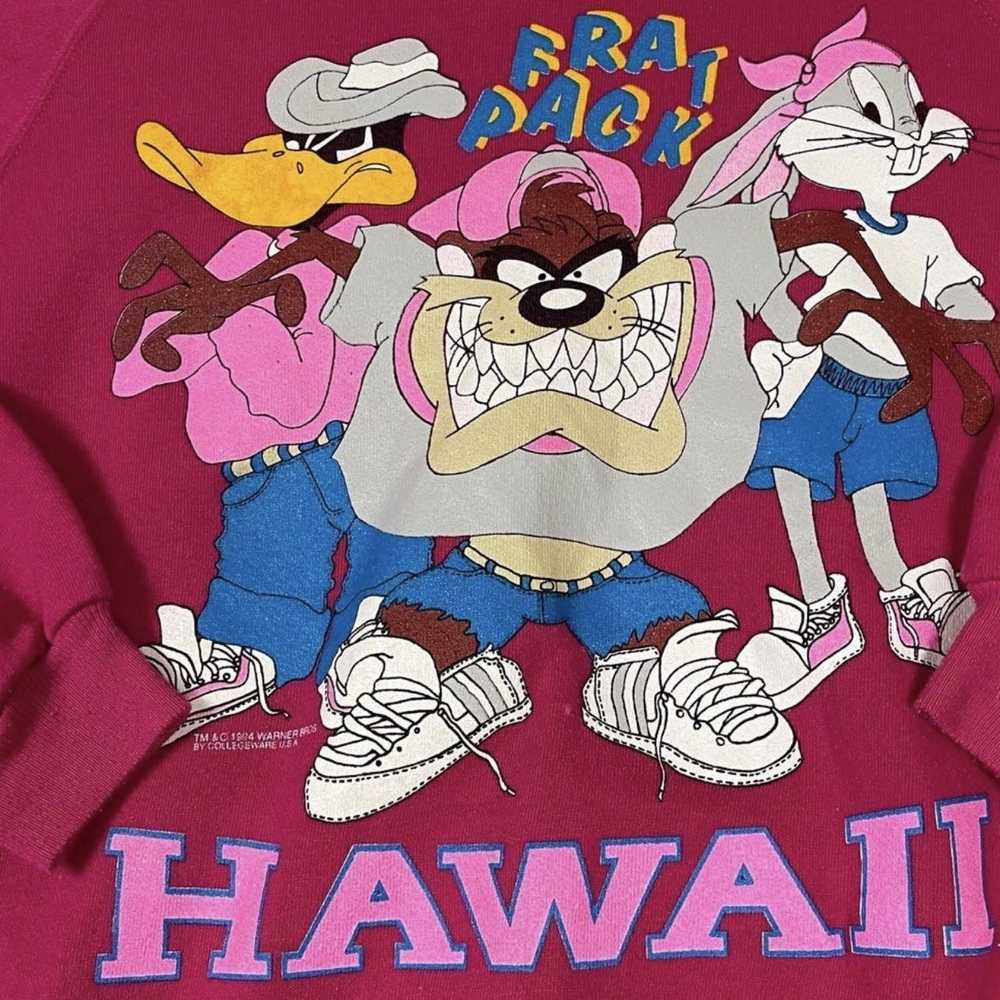 Vintage × Warner Bros 1994 Frat Pack Crewneck - image 2