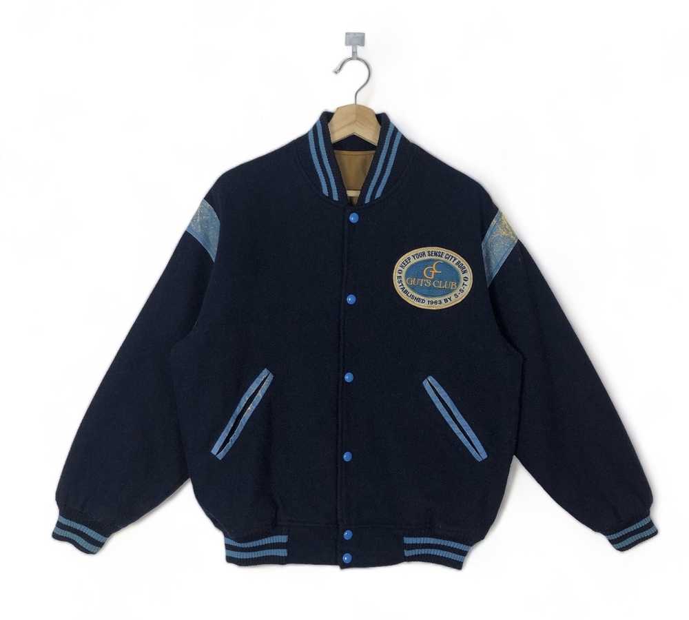 Japanese Brand × Varsity Jacket × Vintage RARE🔥V… - image 3