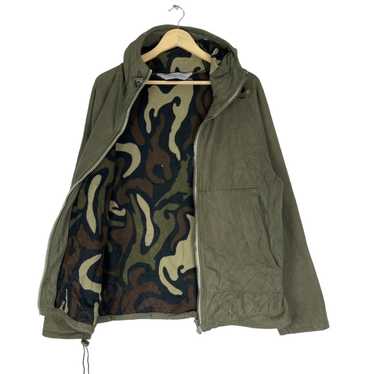 Maharishi ⚡️MAHARISHI HOODIE CAMOUFLAGE FLEECE ZI… - image 1