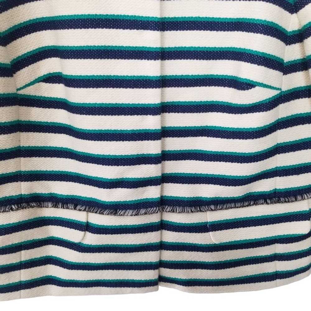 Other Talbots 14 Striped Long Sleeves Snap Fringe… - image 3