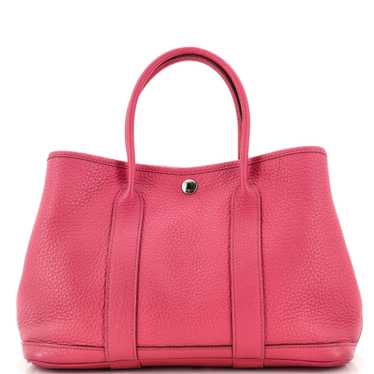 Hermès Garden Party Black Negonda 30 TPM Palladium Hardware, 2023 (Like New), Womens Handbag