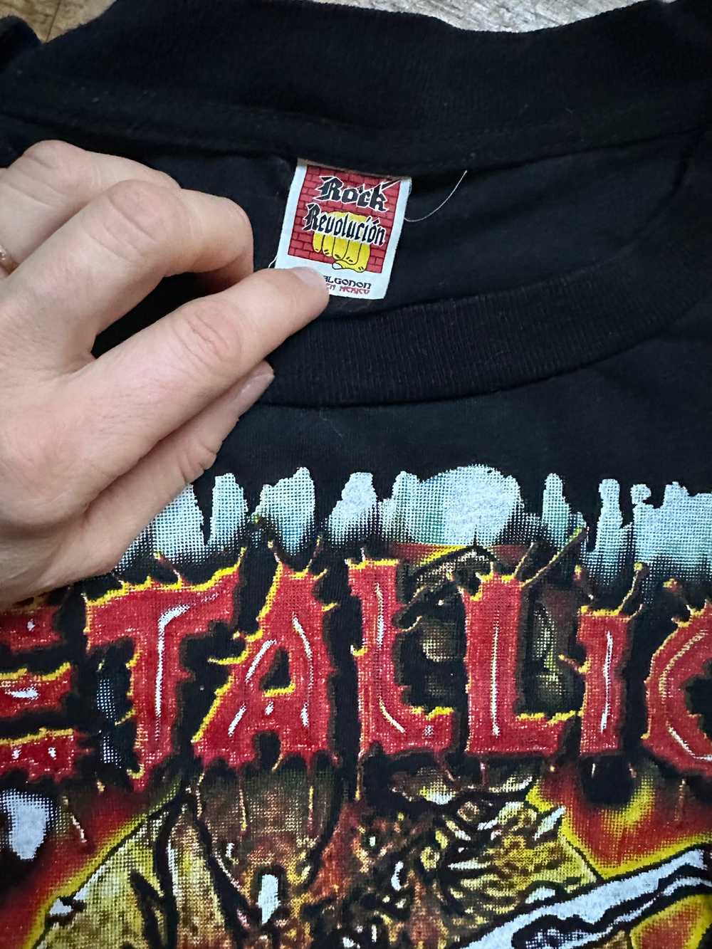 Metallica Tee from Mexico City Tour - image 3