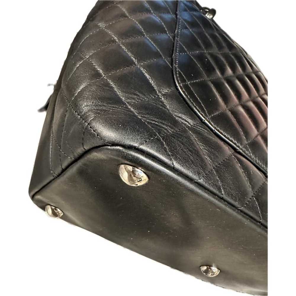 Chanel Cambon leather handbag - image 11