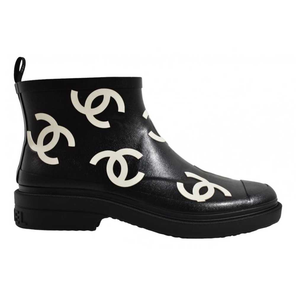 Chanel Leather snow boots - image 1