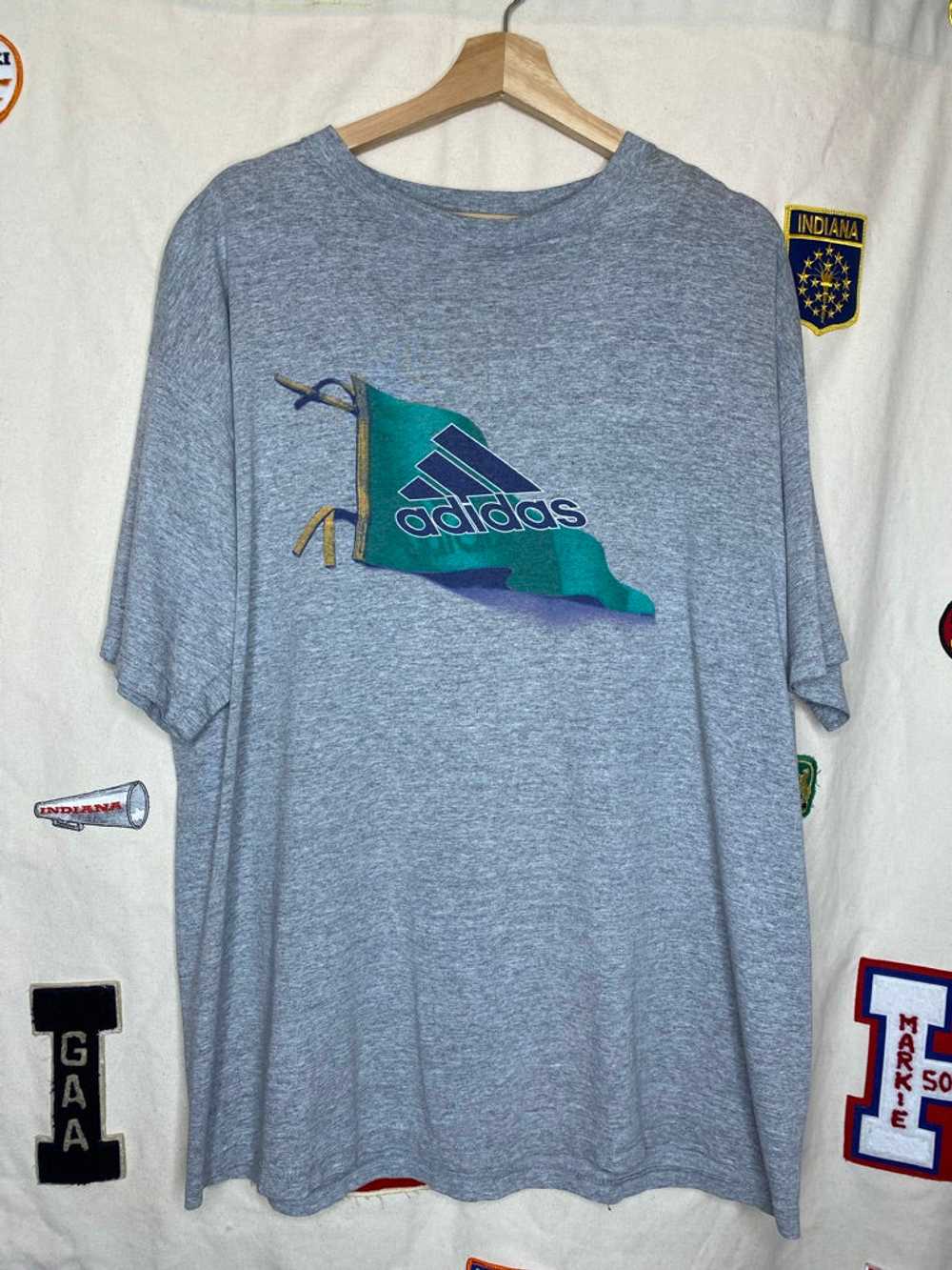 Vintage Adidas Sportswear Pennant T-Shirt: L - image 1