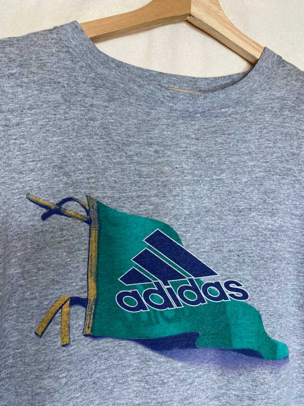 Vintage Adidas Sportswear Pennant T-Shirt: L - image 2