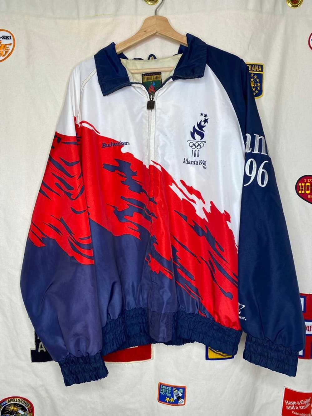 Vintage Atlanta 1996 Olympics Budweiser Jacket: L - image 1