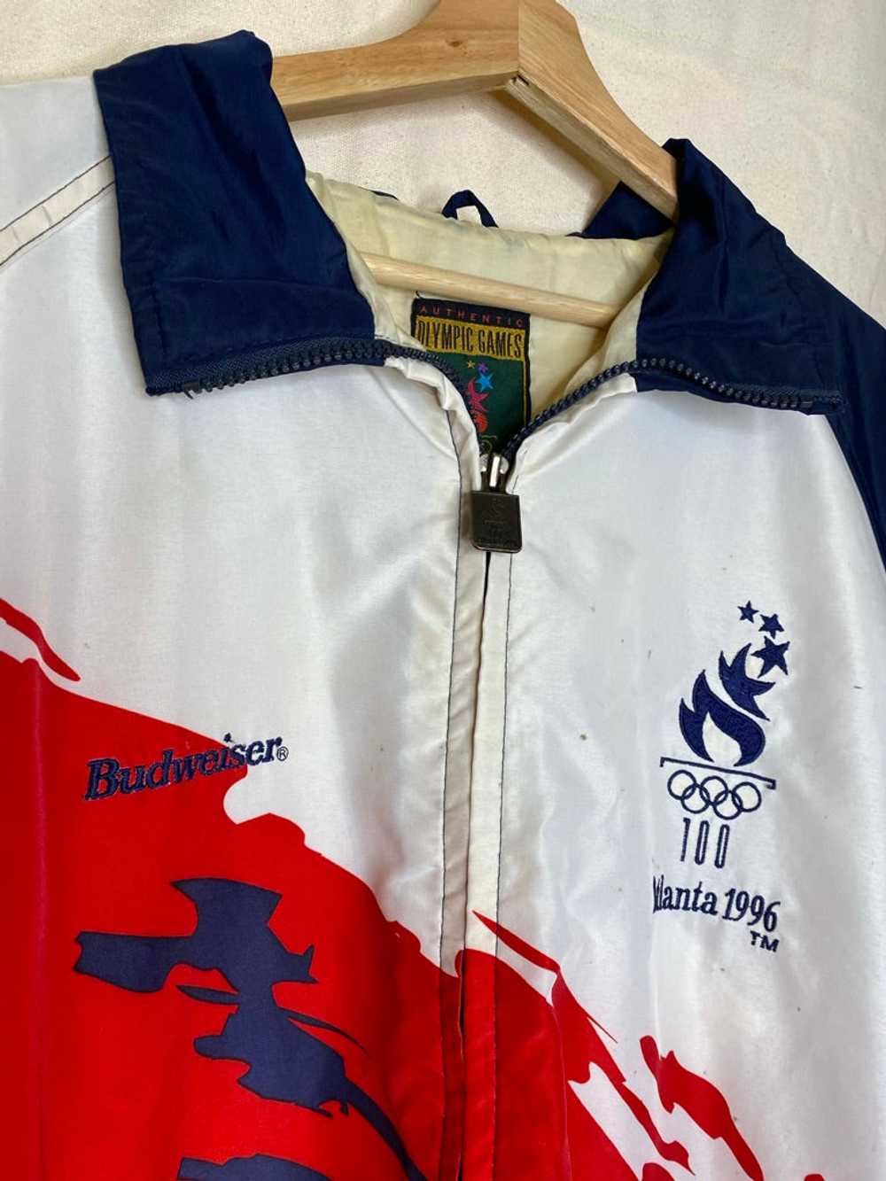 Vintage Atlanta 1996 Olympics Budweiser Jacket: L - image 3