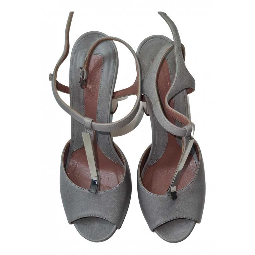 Max Mara Patent leather sandal - image 1