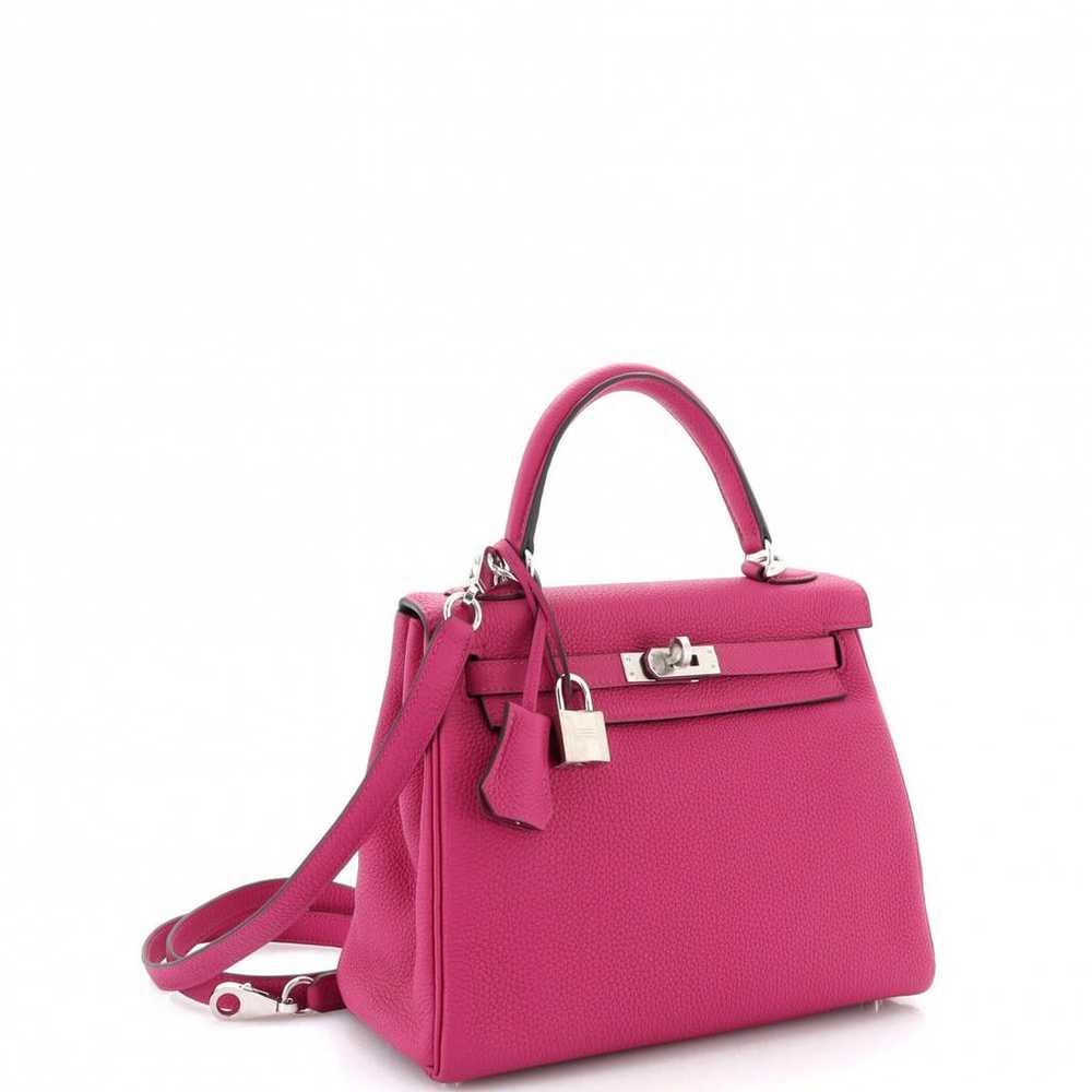 Hermès Kelly 25 leather handbag - image 2