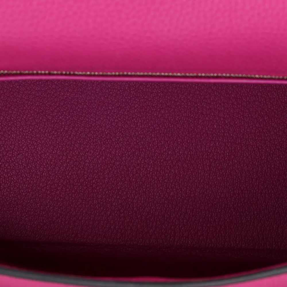 Hermès Kelly 25 leather handbag - image 5