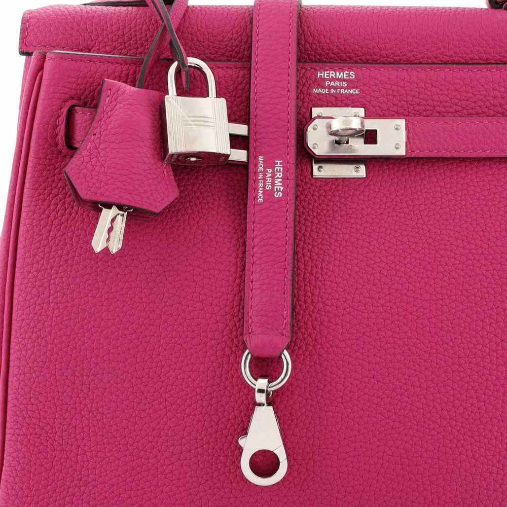 Hermès Kelly 25 leather handbag - image 6