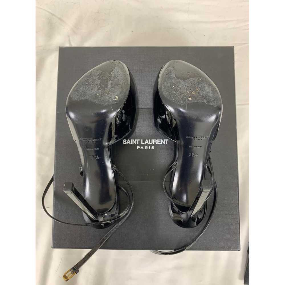 Saint Laurent Patent leather sandals - image 3
