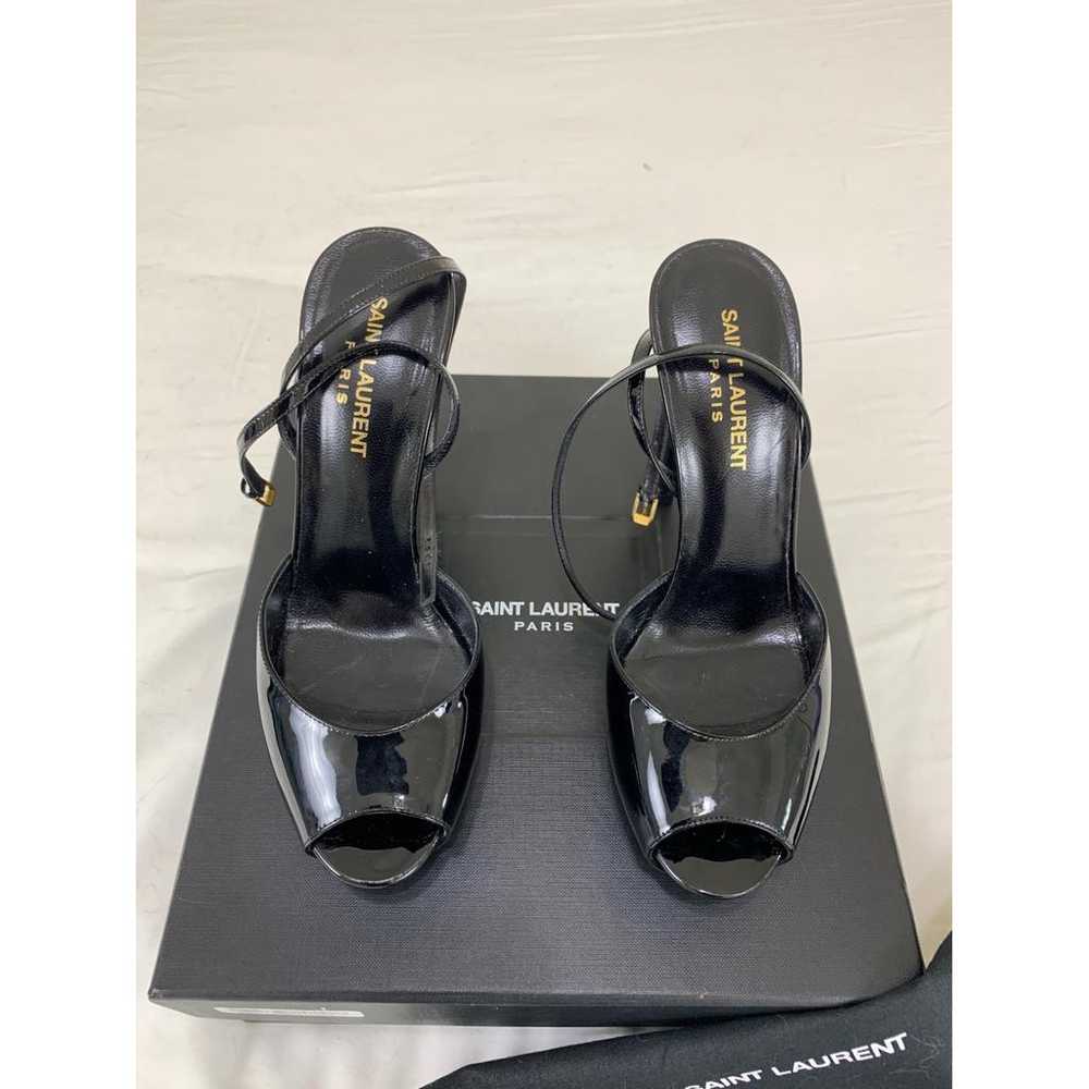 Saint Laurent Patent leather sandals - image 7
