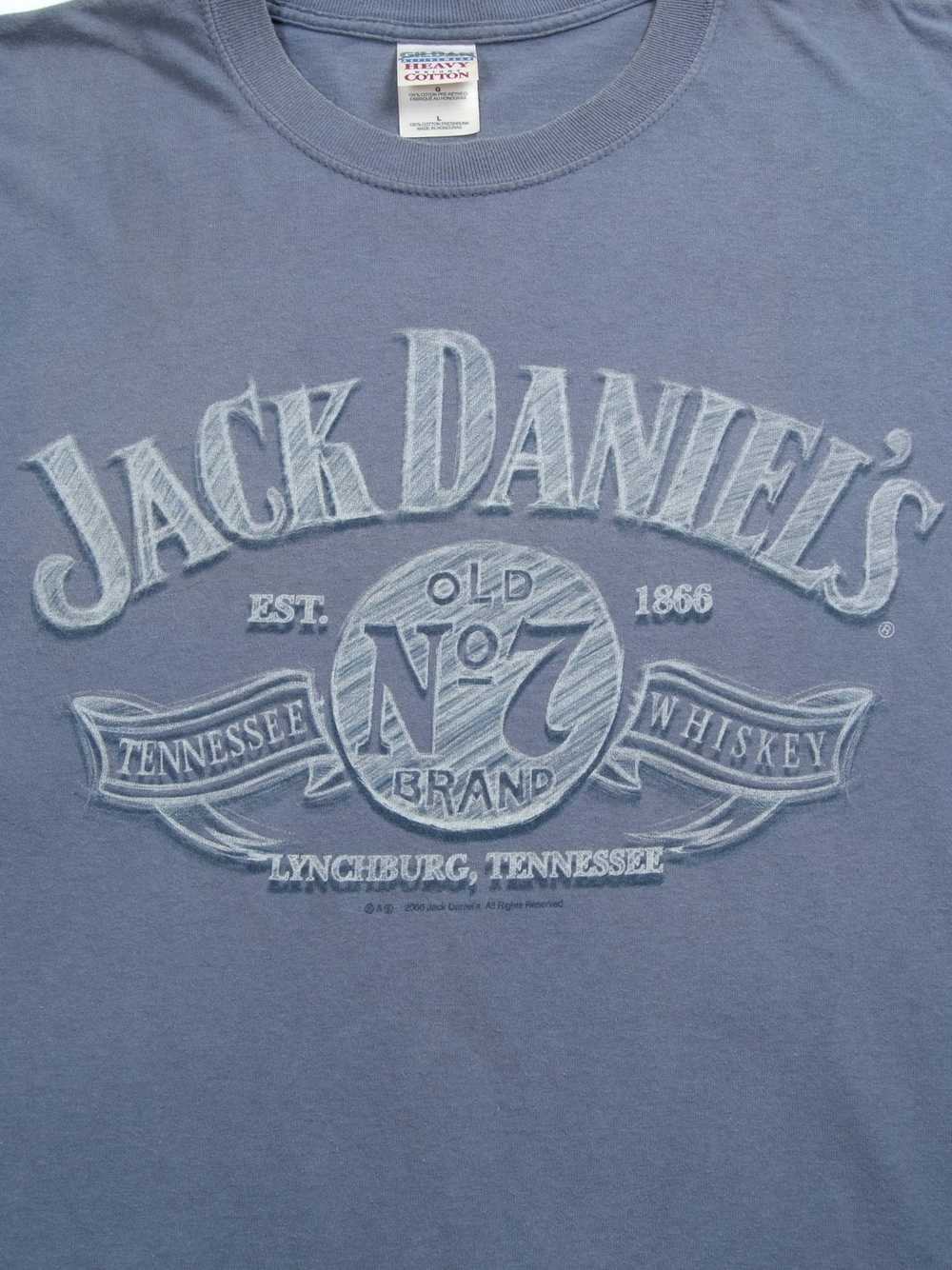 Jack Daniels Lounge ￼T Shirt Vintage 1970s Single Stitch Black Large Rare  Tag