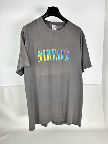 Vintage Vintage 90s Nirvana Rare Holograph T Shirt