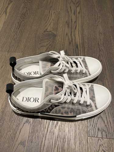 Dior Dior B23 Leopard Print Low Top Sneakers