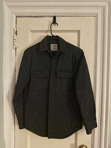 J.Crew Dark grey J.crew quilted shacket