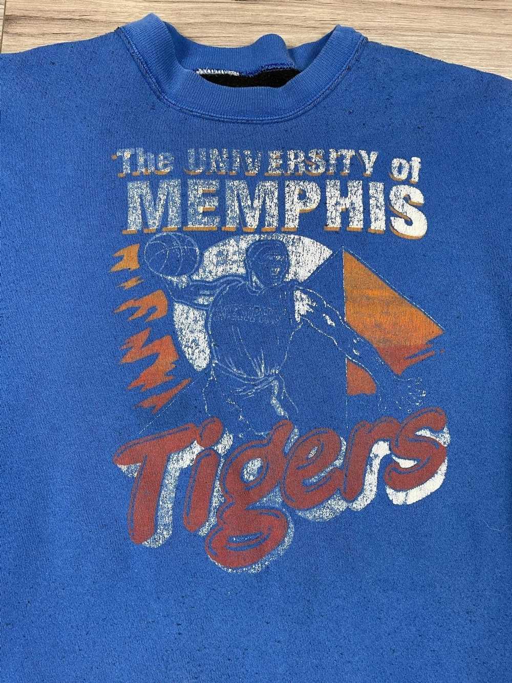 Vintage University Memphis Tigers Starter Jacket Puffer Zip 90s