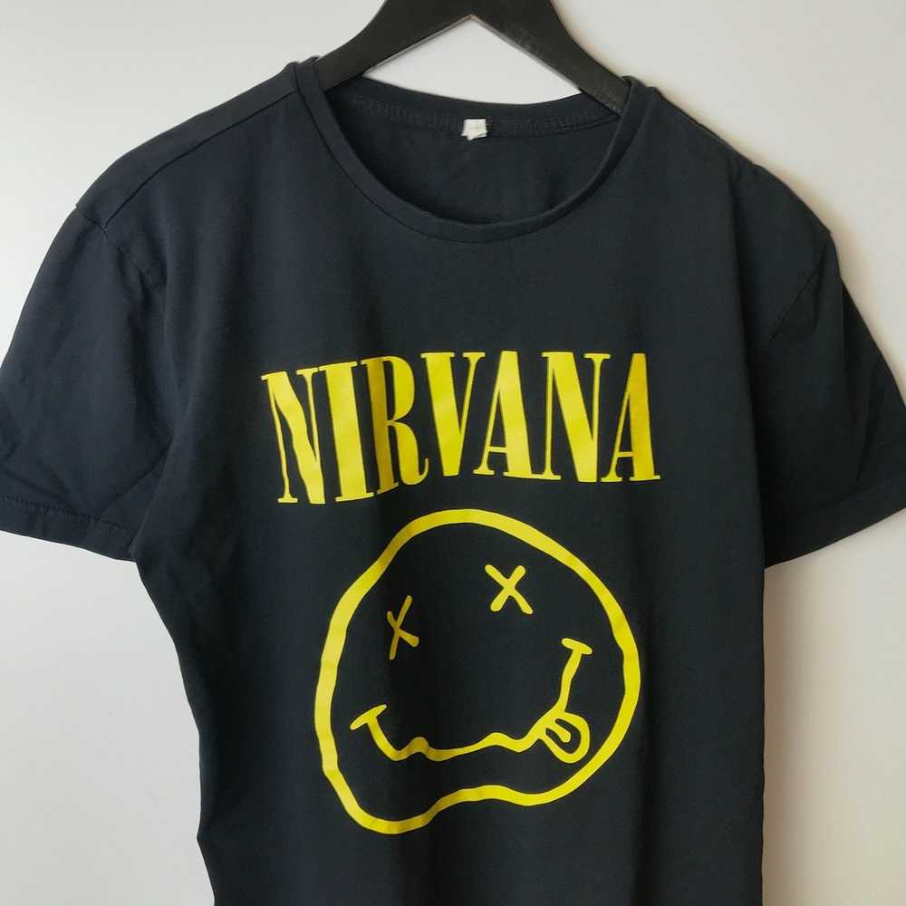Nirvana × Rock Band × Streetwear Nirvana T Shirt … - image 7