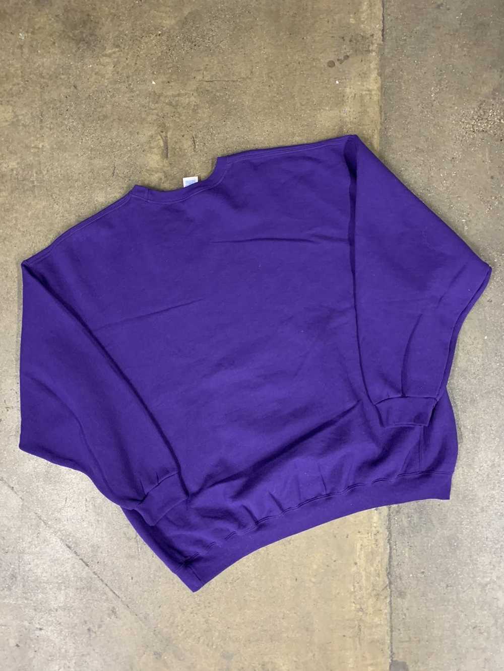 Vintage Vintage Crewneck Y2K Russell Athletic Pur… - image 4