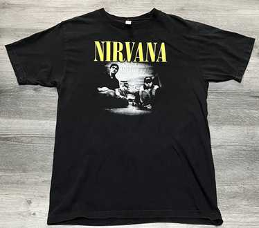 Nirvana × Vintage Vintage Nirvana Shirt Kurt Coba… - image 1