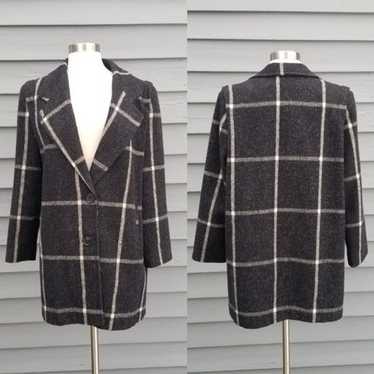 Miss New Yorker Vintage sale Wool Full Length Coat L-XL