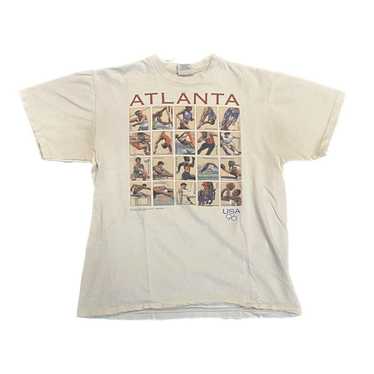 Vintage Vintage Atlanta 1996 Olympics T-Shirt - image 1