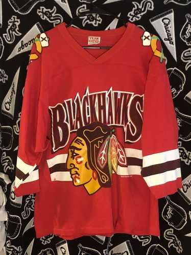 NHL Chicago Blackhawks Vintage NHL Hockey Longslee