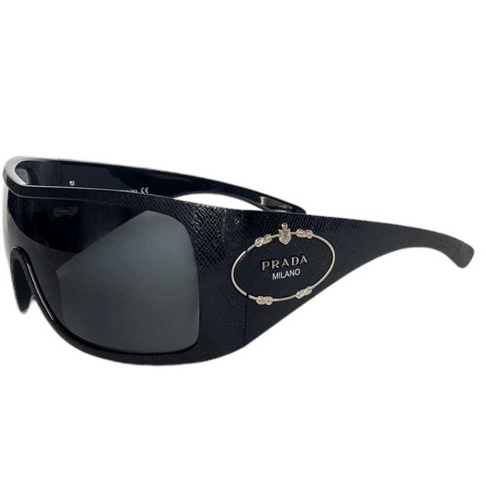 Prada Prada Sunglasses vintage logo oversized mas… - image 1