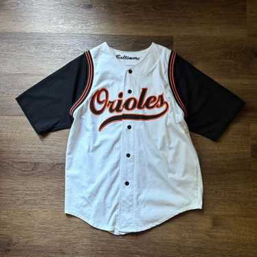Baltimore Orioles Baseball Jersey Wilson White Orange #8 Cal Ripken Jr VTG