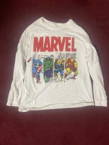 Marvel Comics × Streetwear × Vintage White Vintage