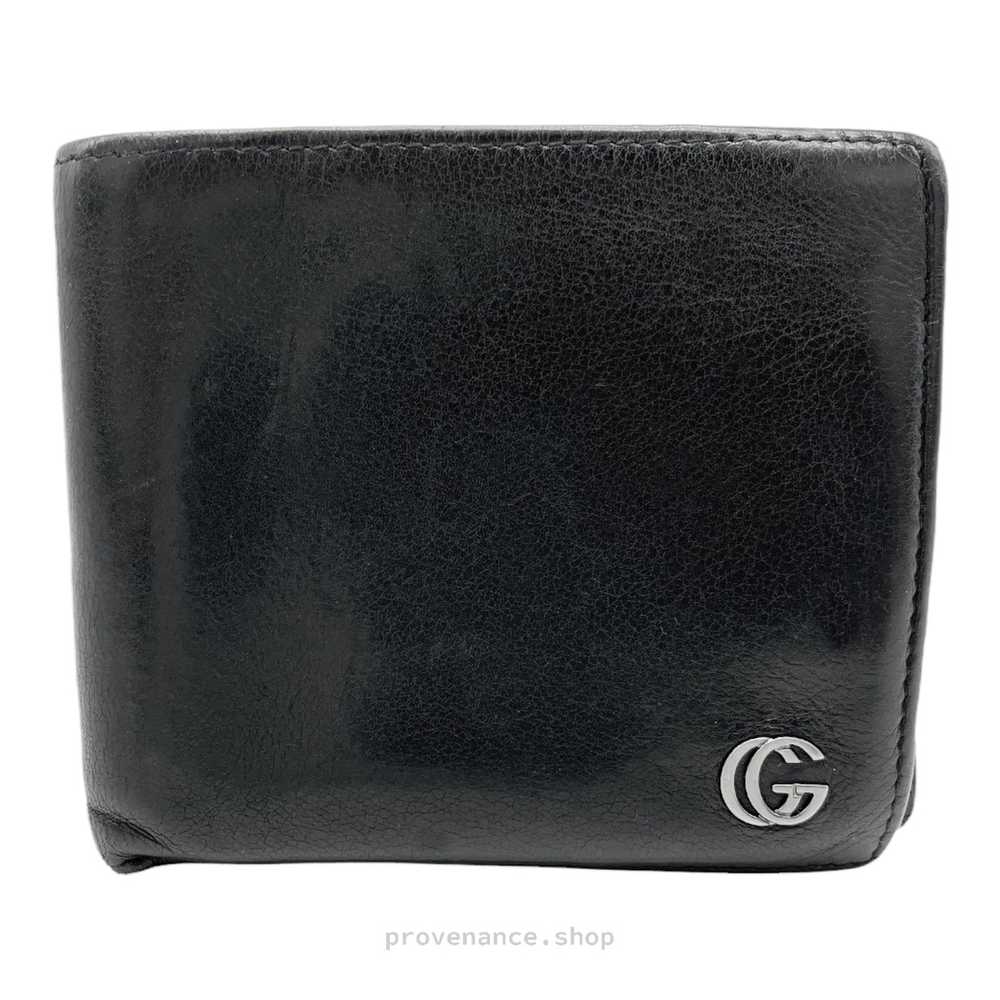 Gucci 🔴 Gucci GG Bifold Wallet - Black Leather - image 1