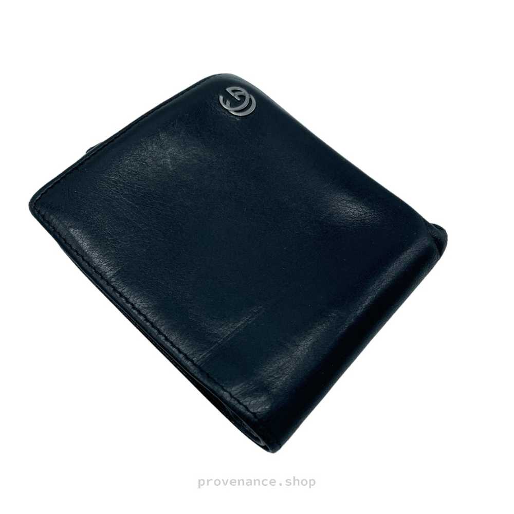 Gucci 🔴 Gucci GG Bifold Wallet - Black Leather - image 3