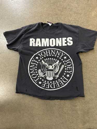 Band Tees × Vintage Thrashed Black 2008 Ramones 12