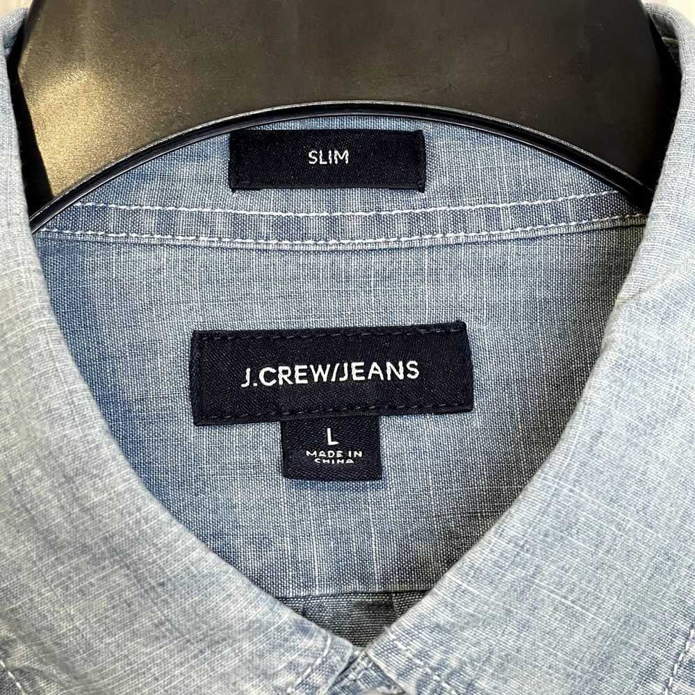 J.Crew J.Crew Jeans Button Down Shirt Men Large S… - image 6