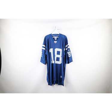 Reebok NFL Equipment Indianapolis Colts #18 Peyton Manning White Replica  Football Jersey